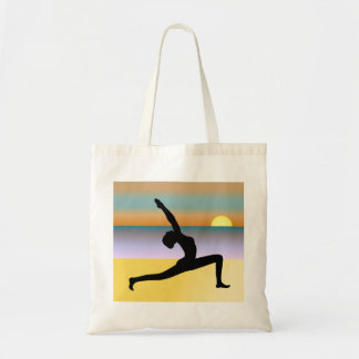 Bolsa Tote Mulher do Yoga da Praia Pôs Saco do Orçamento da S