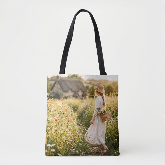 Bolsa Tote Mulher em Campo de Trigo (Frente)