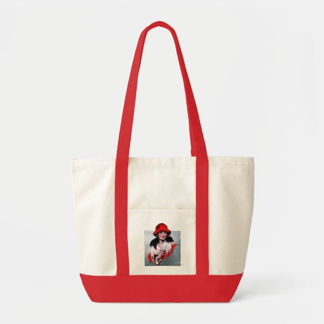 Bolsa Tote Mulher em Red Hat (Frente)