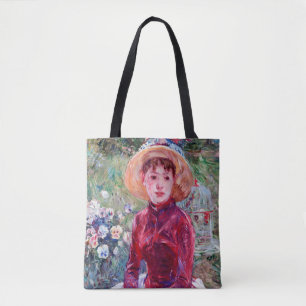 Bolsa Tote Mulher em Vermelho, Berthe Morisot