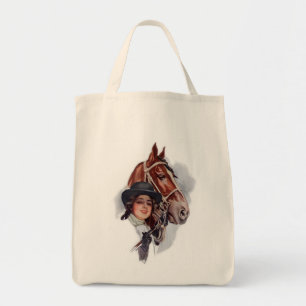 Bolsa Tote Mulher equestre
