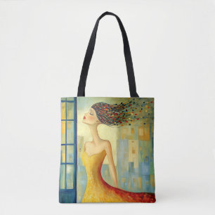 Bolsa Tote Mulher Fantasia Moderna Original Única e Legal