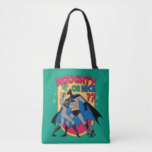 Bolsa Tote Mulher-gato de Batman   sob o visco impertinente