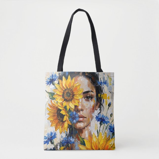 Bolsa Tote Mulher Girassol (Frente)