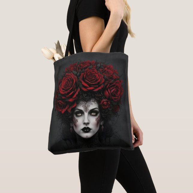 Bolsa Tote Mulher Gótica (Close Up)