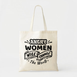 Bolsa Tote Mulher Irritada Mudará o Mundo