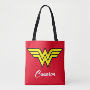 Bolsa Tote Mulher Maravilha   Logotipo clássico