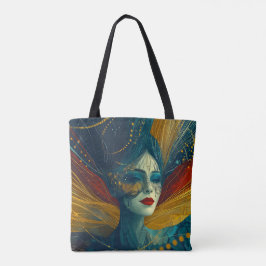 Bolsa Tote Mulher Moderna Única Fashion Cool Fantasia