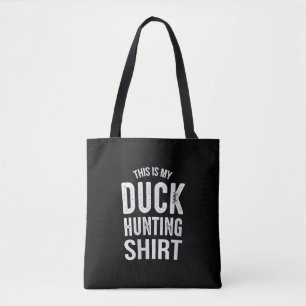 Bolsa Tote Mulher Pato Caçando Presente Meu Cachorro Andando