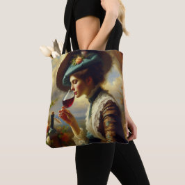 Bolsa Tote Mulher que Ama Vinho