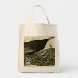 Bolsa Tote Mulher Selvagem Turquia das Aves da América de Aud