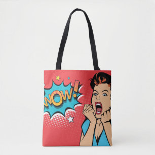 Bolsa Tote Mulher surpreendida