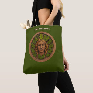 Bolsa Tote Mulher Verde - Madeira
