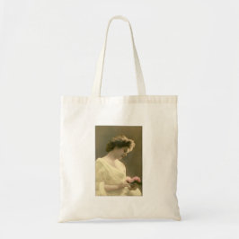 Bolsa Tote mulher vitoriana retrospectiva romântica