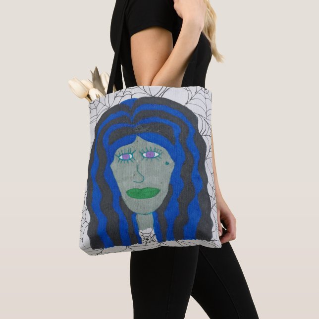 Bolsa Tote Mulher Zombie das Halloween (Close Up)