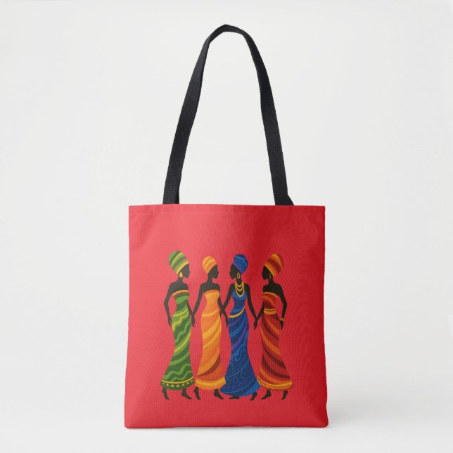 Bolsa Tote Mulheres africanas (Frente)