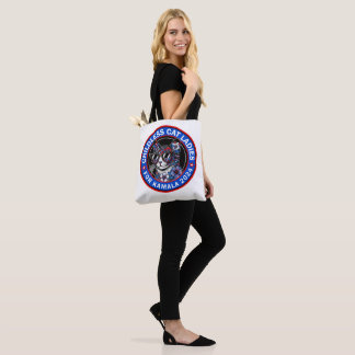 Bolsa Tote Mulheres De Gato Sem Fios Votem Kamala US 2024 Dem