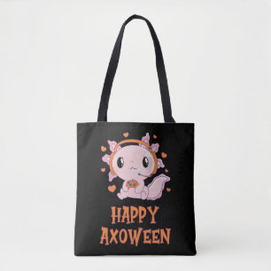 Bolsa Tote Mulheres do Halloween Meninas jogando jogos de azu