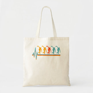 Bolsa Tote Mulheres Em Descanso Boliche Pista Retroativa Ouve