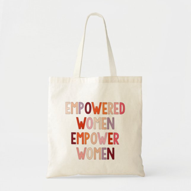 Bolsa Tote Mulheres Empoderadas Empoderam Mulheres (Frente)