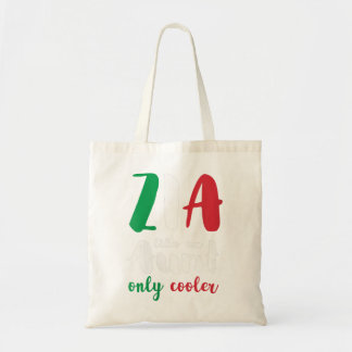 Bolsa Tote Mulheres Engraçadas Zia Tia Italiana Apenas Gift V