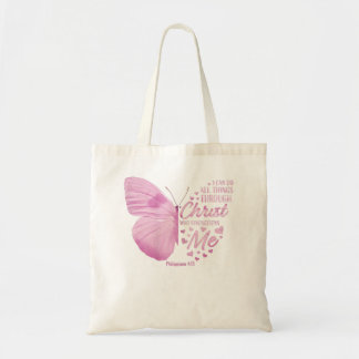 Bolsa Tote Mulheres Philippians 413 Bíblias Cristãs Verse Gif