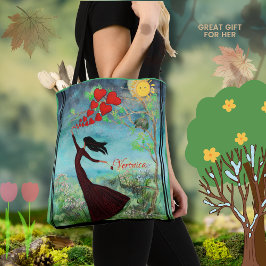 Bolsa Tote Mulheres Whimsical Liberando Corações