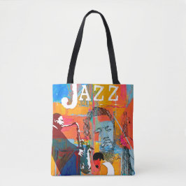 Bolsa Tote Multi sacola dos excelentes do jazz da cor