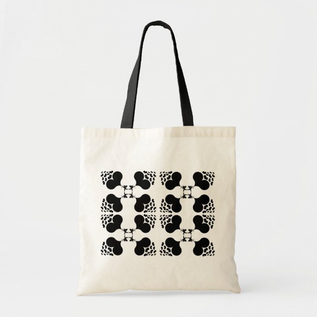 Bolsa Tote Múltiplos Corações de Fotos (Frente)