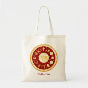 Bolsa Tote mundo da fé