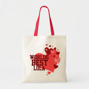 Bolsa Tote Mundos o melhor Lola personalizado