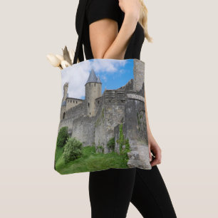 Bolsa Tote Muralha Fortificada de Carcassonne