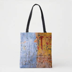 Bolsa Tote Muro pintado devanagari de grafite