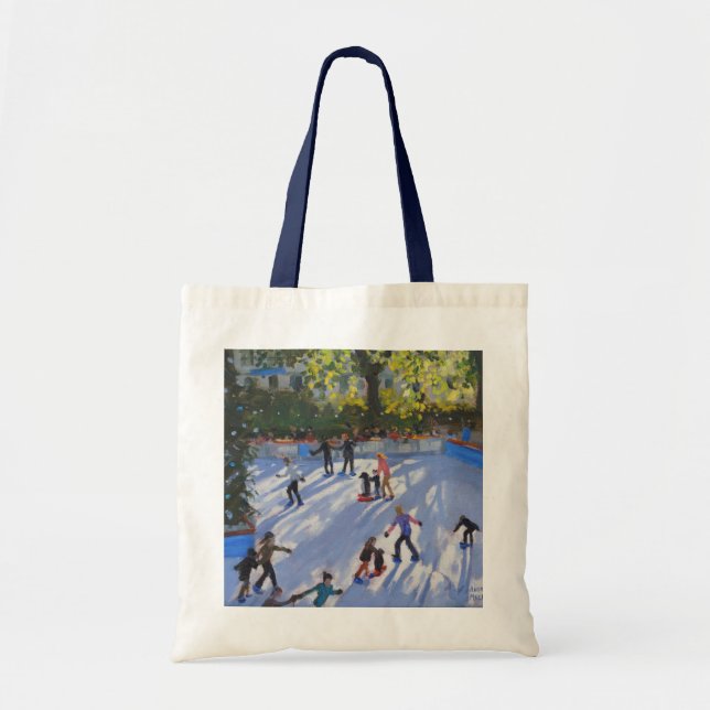 Bolsa Tote Museu 2014 da história natural do patinagem no (Frente)