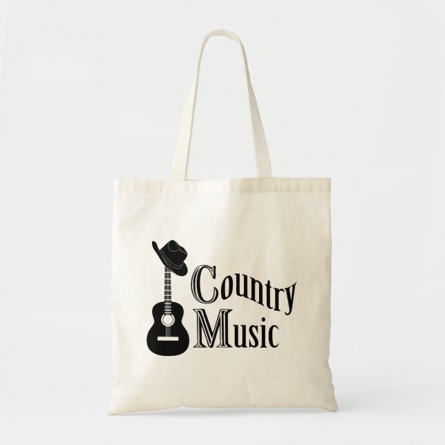 Bolsa Tote Música country (Frente)