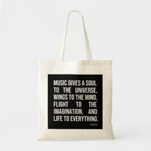 Bolsa Tote Música dá alma ao Universo