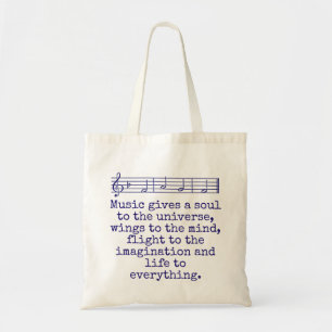 Bolsa Tote Música Dá Uma Alma - Cota Música