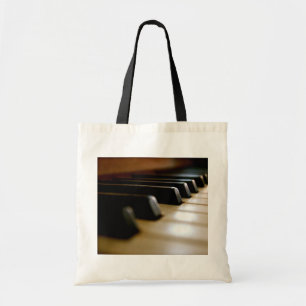 Bolsa Tote Música de teclado na moda