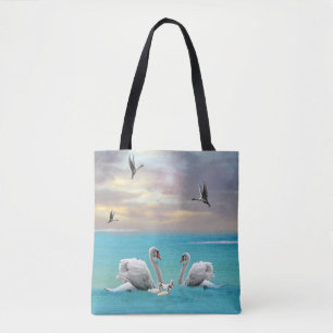 Bolsa Tote Música Do Cisne Branco,