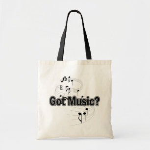 Bolsa Tote Música obtida (notas)