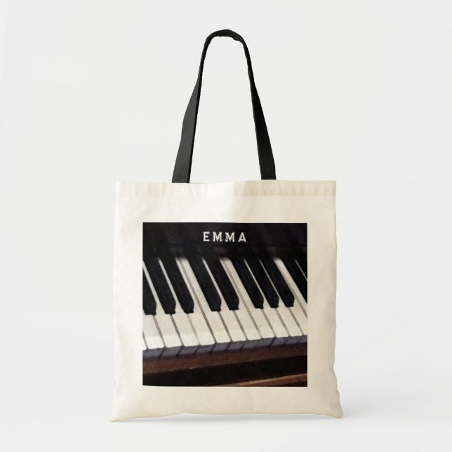 Bolsa Tote Música Personalizada (Frente)
