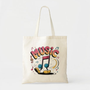 Bolsa Tote Música Retro