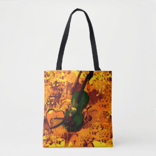 Bolsa Tote Música Um presente de Deus preza, Culto e Obrigado