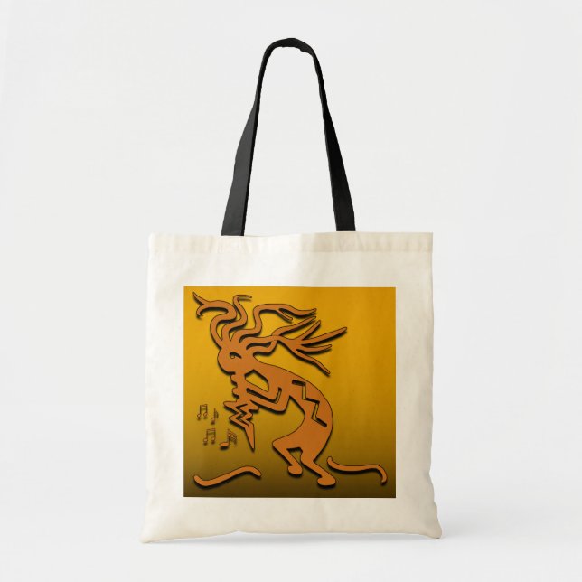 Bolsa Tote Musico Kokopelli (Frente)