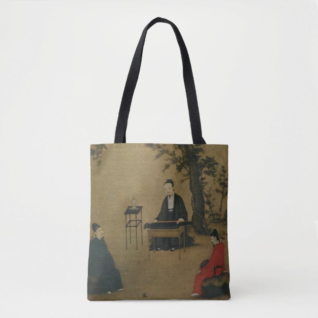 Bolsa Tote Músico No Jardim (Frente)