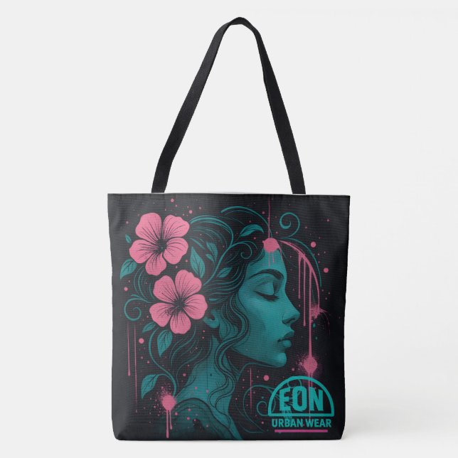 BOLSA TOTE MUSSA FLORAL (Frente)