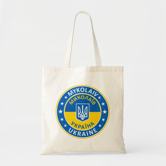 Bolsa Tote Mykolaiv Ucrânia (Frente)