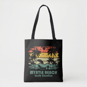 Bolsa Tote Myrtle Beach Vintage Carolina do Sul