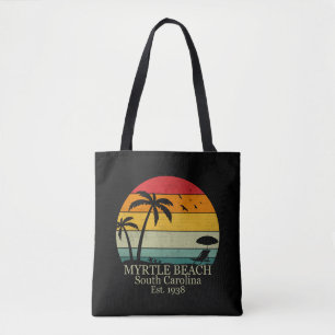 Bolsa Tote Myrtle Beach Vintage Carolina do Sul