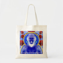 Mystic Buddha reutilizável Tote Bag